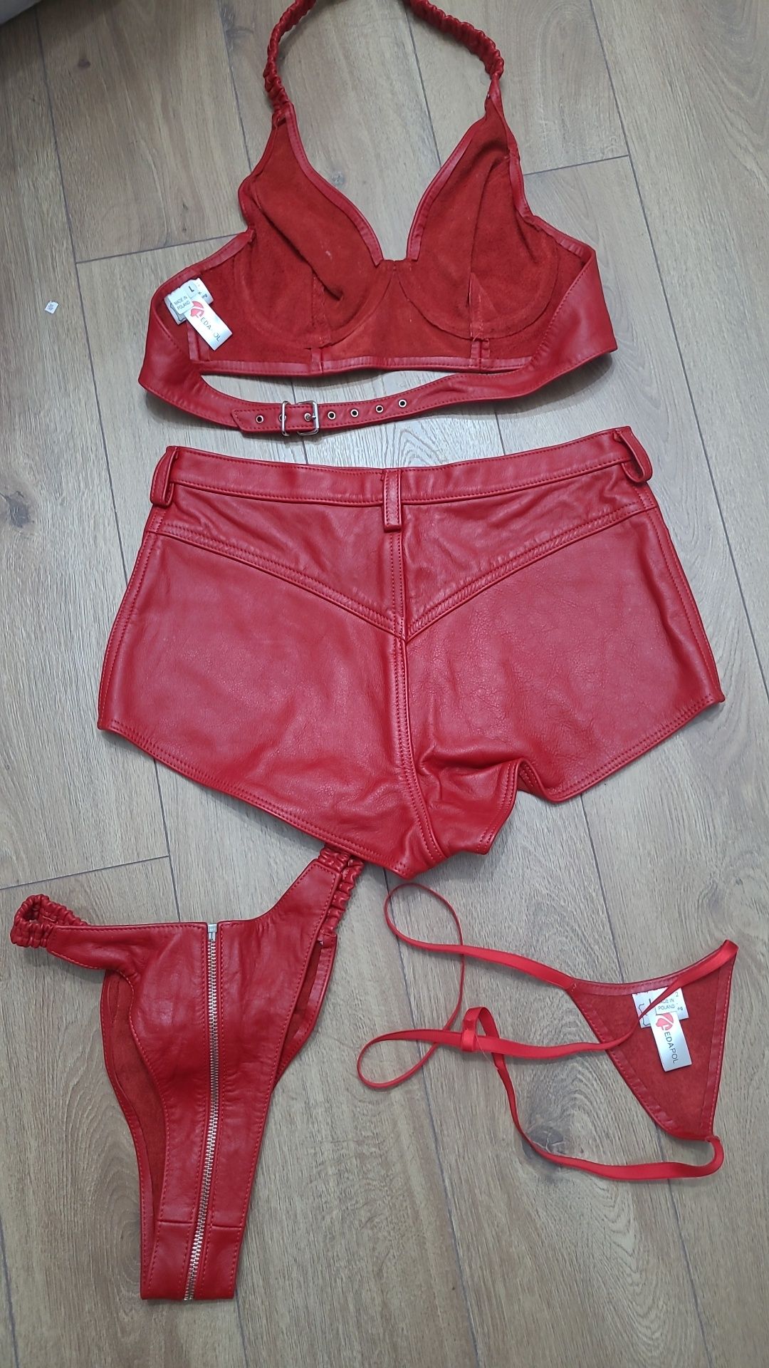 set piele naturala sexy fetish bdsm  s/m