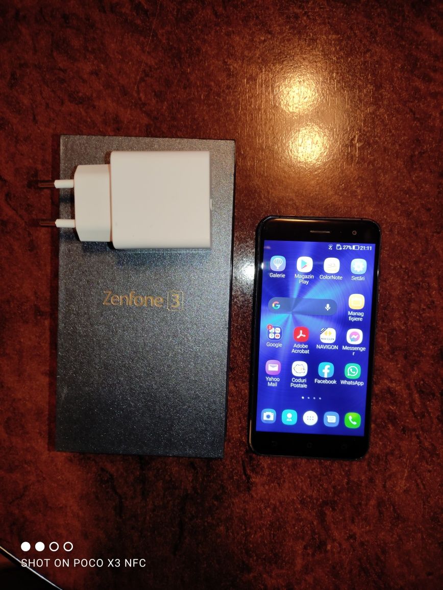 Telefon mobil ASUS ZenFone 3 Z017D, Dual Sim, 32GB, 4G,