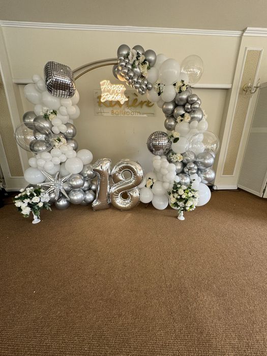 Decor evenimente/nunta/botez /aniversari /arcada flori/arcada baloane