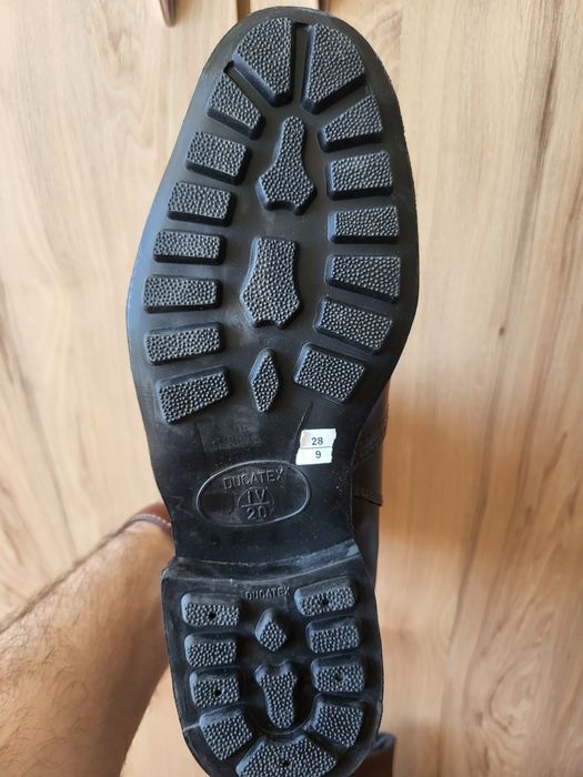 Ghete piele maro - Armată