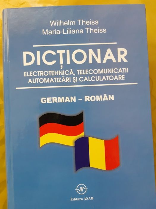 Dictionar German-Roman de Electrotehnica, si telecomunicatii
