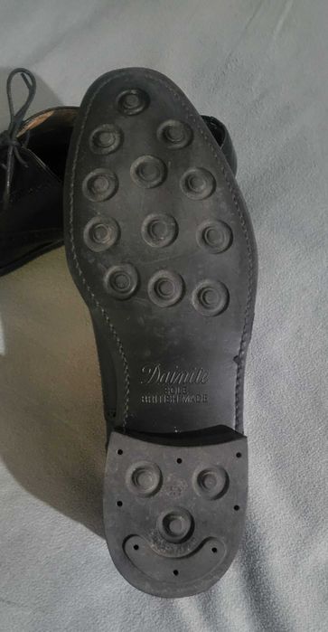 Кожанные мужские туфли