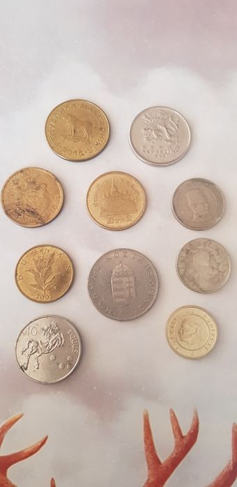 Български и чужди монети