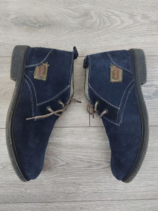 Ghete piele intoarsa barbati 45