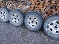 Jante cu cauciucuri pt Subaru Forester de Off Road