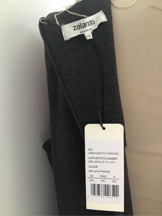 Нова рокля Zalando XXL