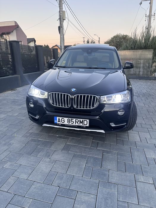 BMW X3, F25-facelift, 190 cai, distronic, camere 360, panoramic
