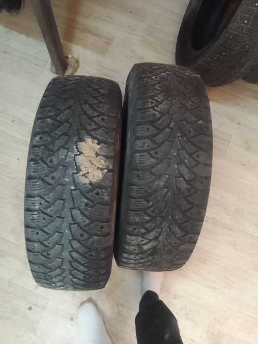 Резина зима R15 в хорошем сост