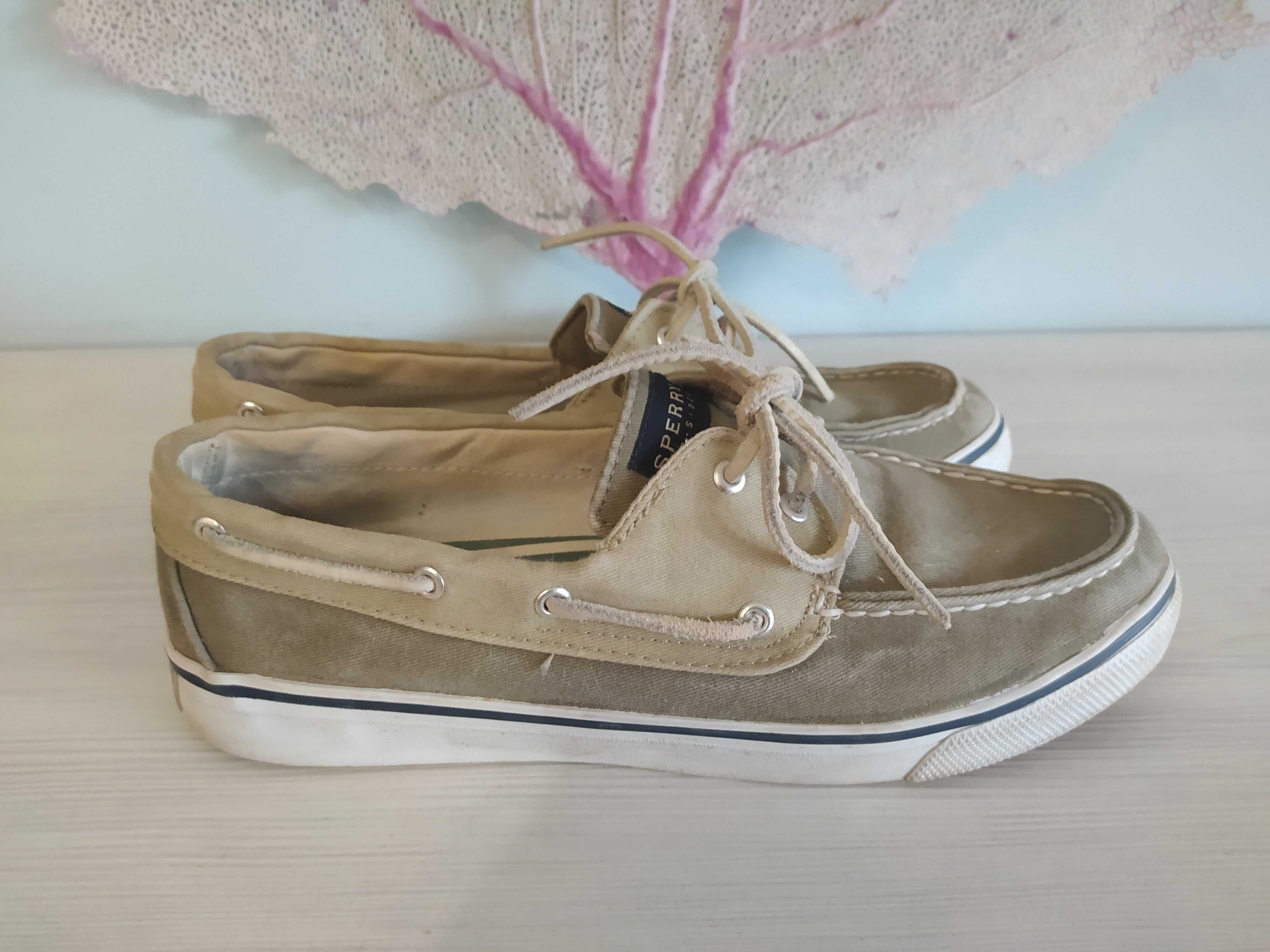 Sperry Top-Sider яхтени дамски обувки – каки, меки удобни