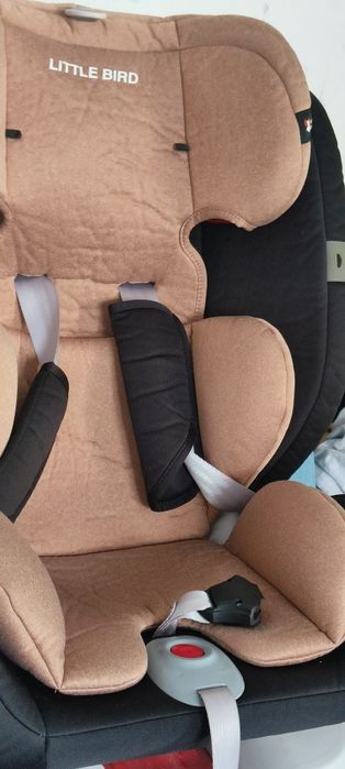 2 Scaune auto isofix 360° f/b roz maro negru