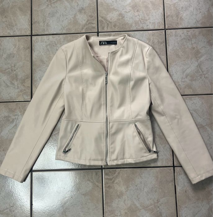 Кожено яке на zara