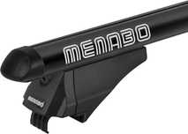 Menabo TigerBlack - Bară plafon auto aluminiu, Pentru vehicule cu șine