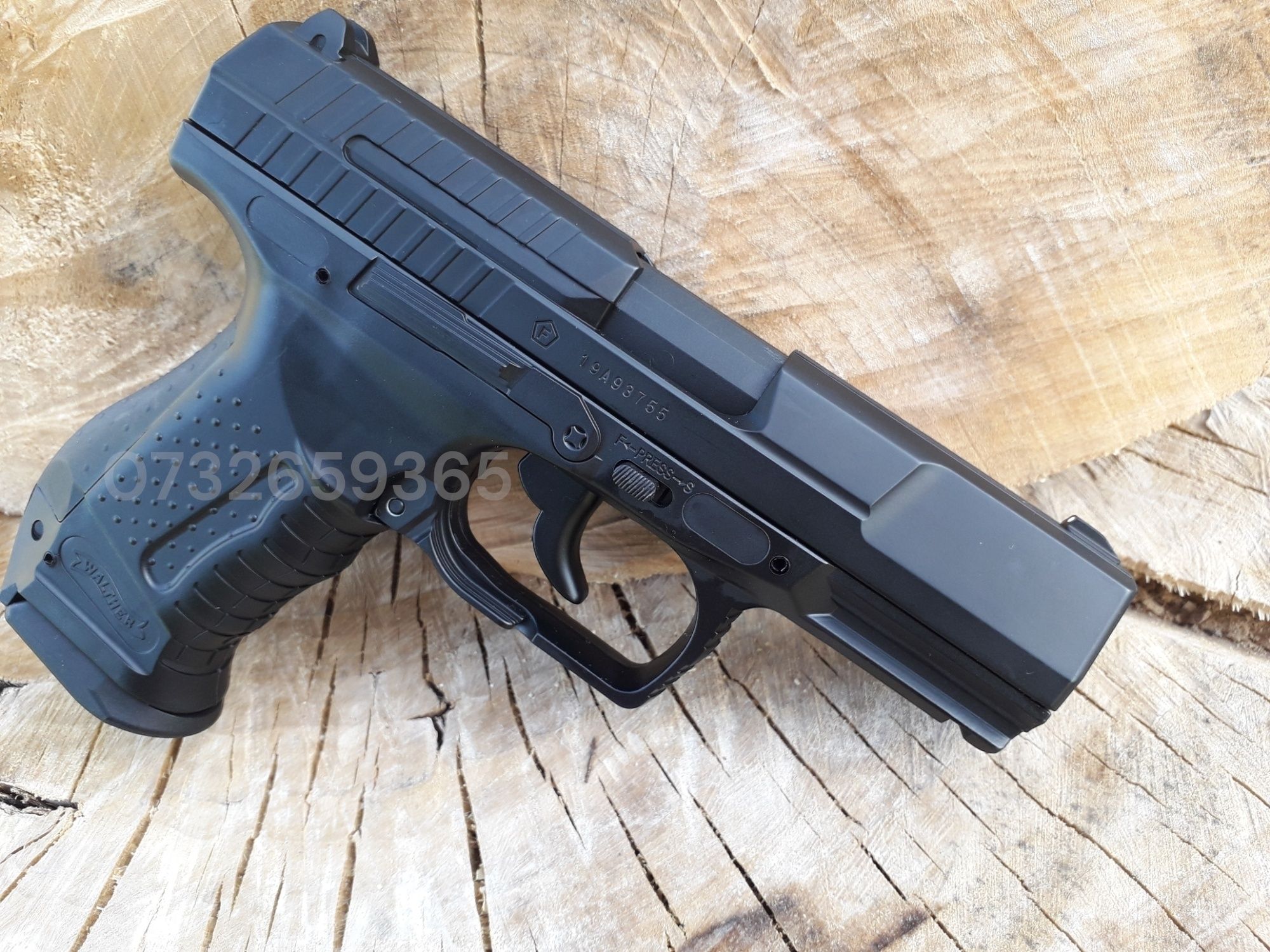 Foarte puternic 4.5j FORTA pustol airsoft Walther p99 Dao upgradat co2