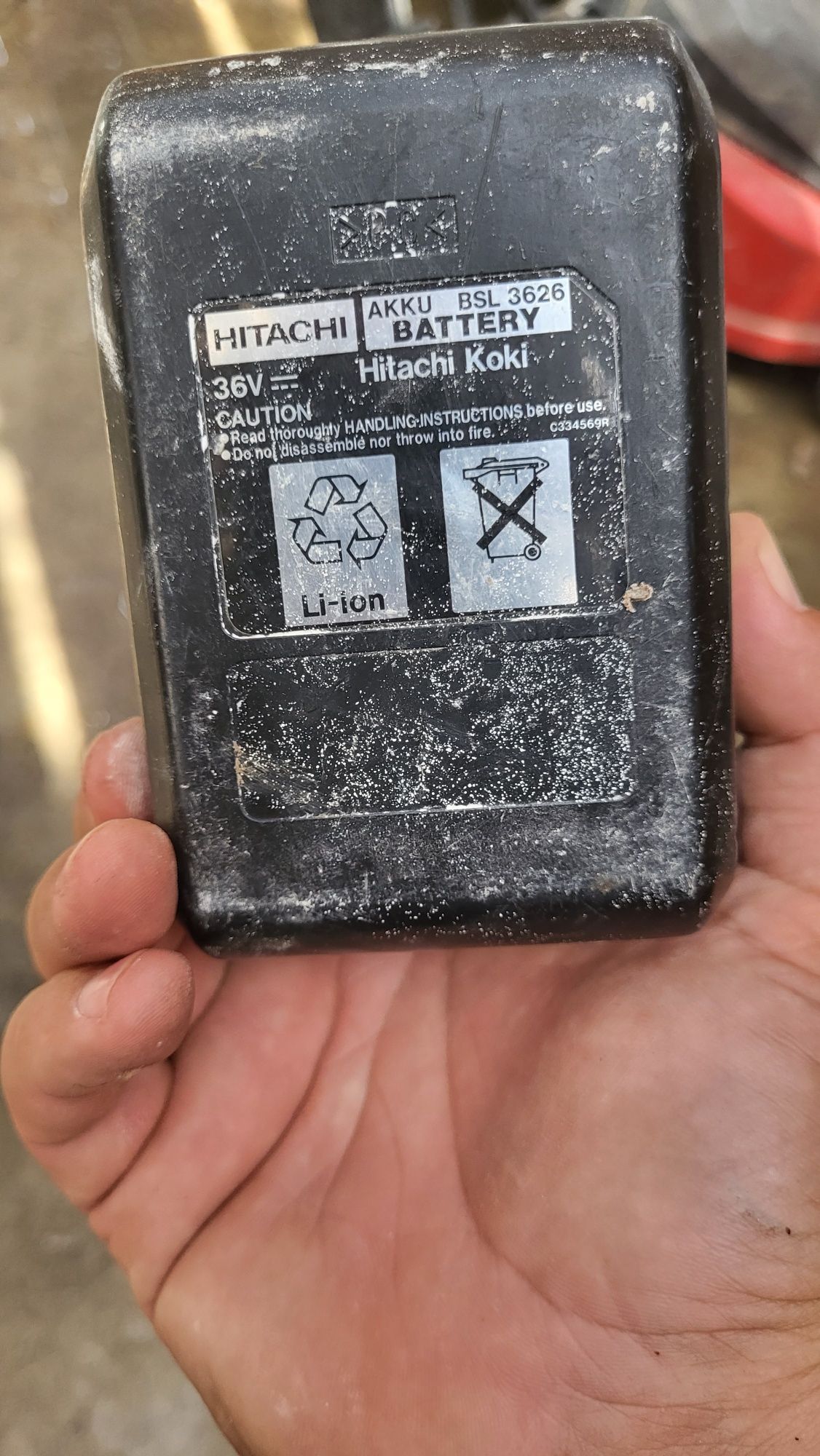 Baterie Hitachi 36v 2.6Ah Li-ion BSL 3626
