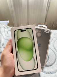 Айфон 15 зеленый. Новый