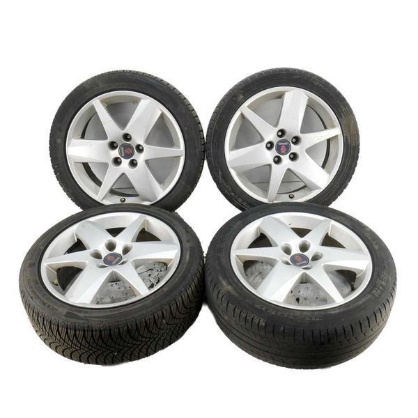 Алуминиеви джанти 5x110 с гуми R17 Saab 9-3  ID: 138953