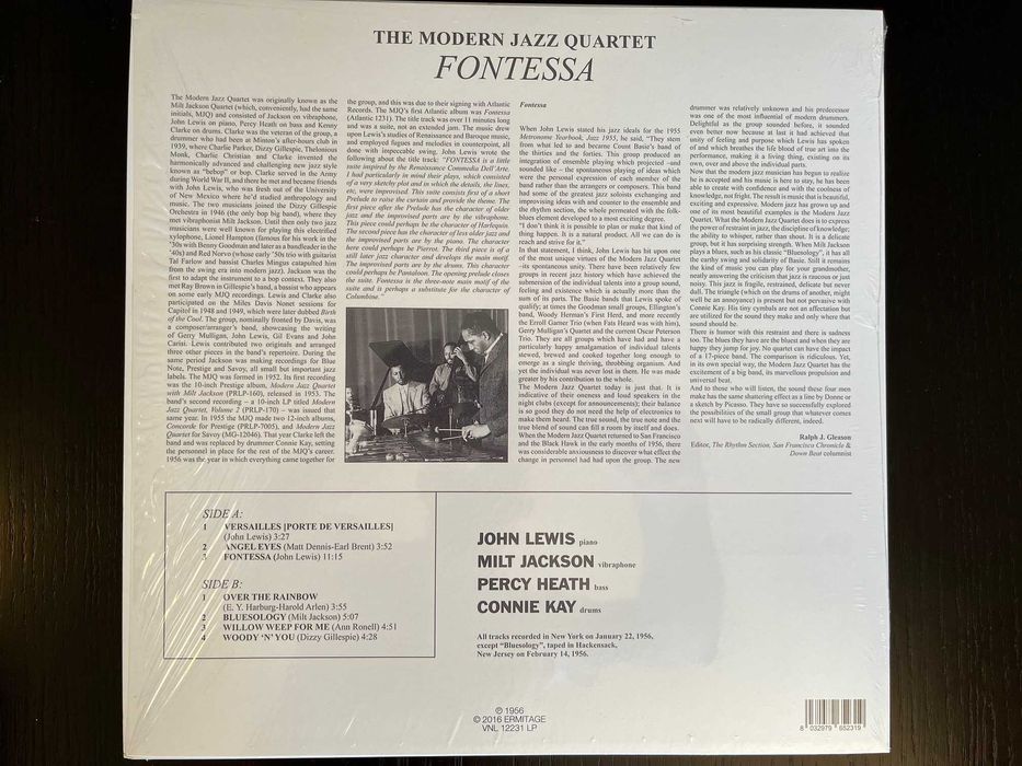 Vinil / vinyl Modern Jazz Quartet - Fontessa