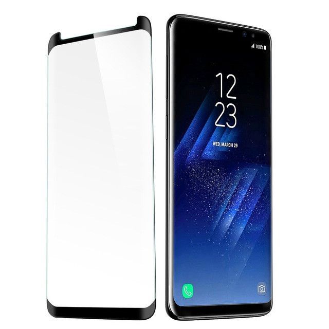 Folie 5d Sticla cu margini curbate pentru Samsung Galaxy S9Plus