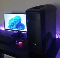 Sistem gaming PC Intel I5, 16GB Ram, SSD 620 GB, Nvidia + Monitor LG