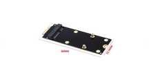 Adaptor Slot mSATA mini SATA SSD la 7 + 17 pin Macbook PRO Retina 2012