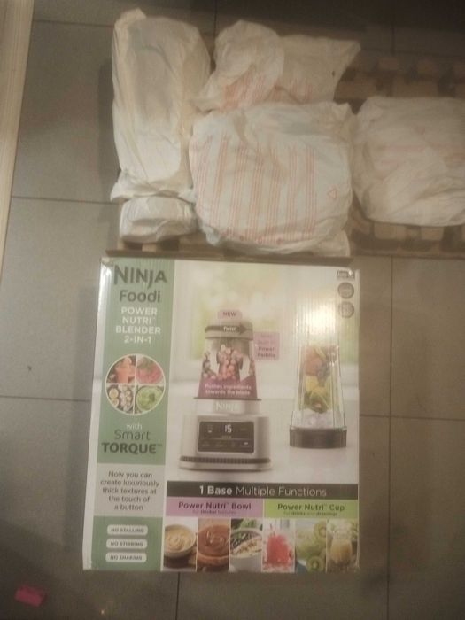 Блендер 2 in 1 Ninja, 1100W, 400 & 700 мл Power Nutri Cup & Bowl