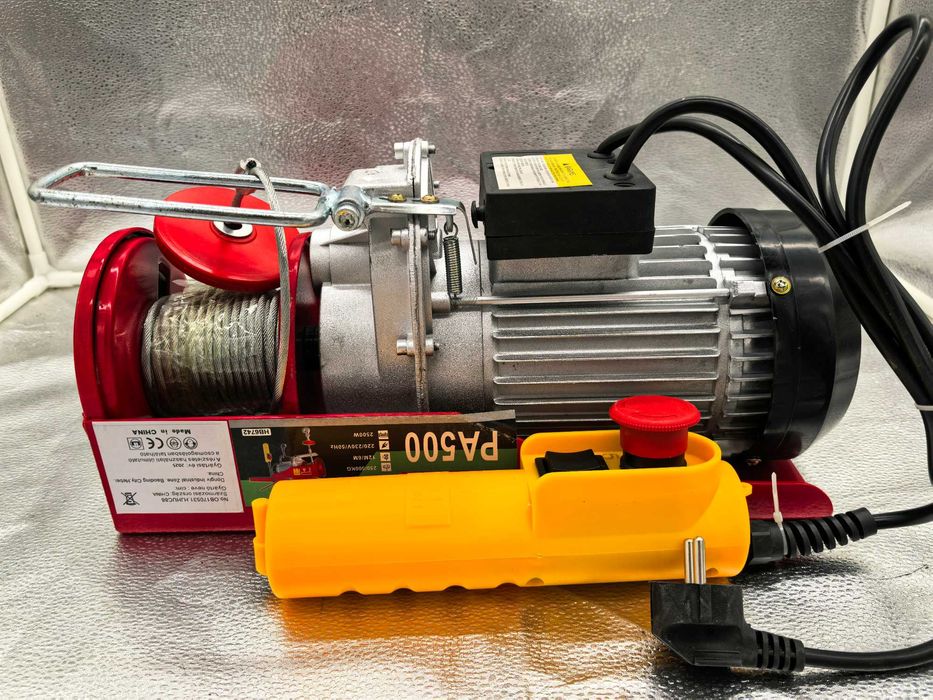Troliu electric cu cablu 250 500 kg Haina 549 lei