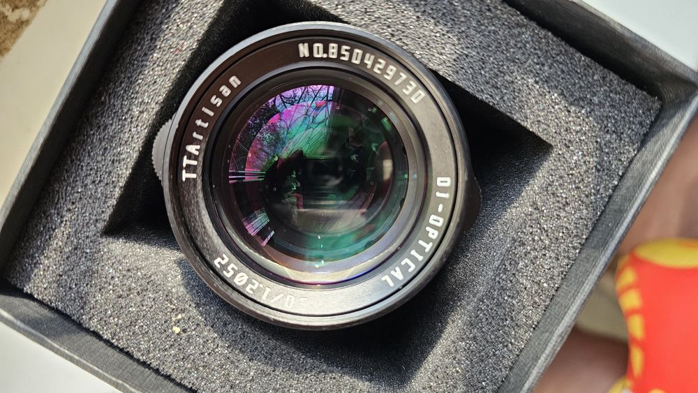 Ttartisan 50MM F1.2 для APS-C Sony e mount