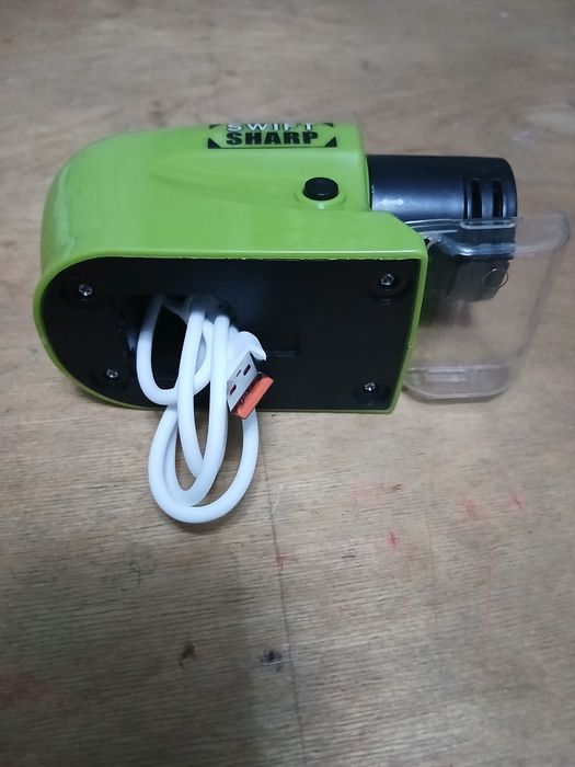 Elektr Pichoq o'tkirlagich charx точилка USB zaryadchik  kabelda ishla