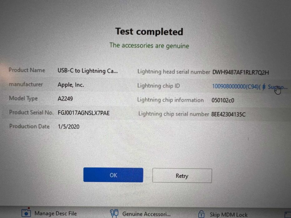 5 Cablu/Adaptor incarcator 20W iPhone 6 7 8 X 11 12 13 Lightning