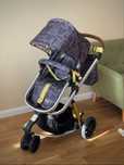 Бебешка количка Cosatto Giggle 3 в 1 плюс ISOFIX база, чувалче и чанта