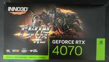 Placa video nvidia INNO3D GeForce RTX 4070 TWIN X2 OC 12GB