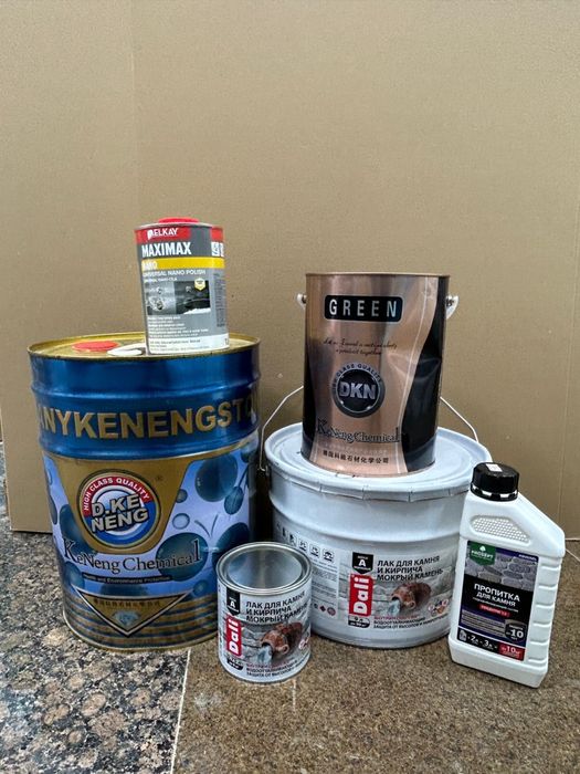 Лак, пропитка, воск для камня, мрамора, гранита в Астане!