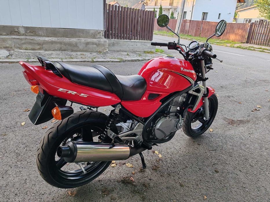 Kawasaki ER5,35Kw-A2,35.000 Km,an 2004,revizie completă