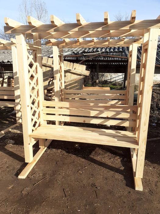 Pergola din lemn