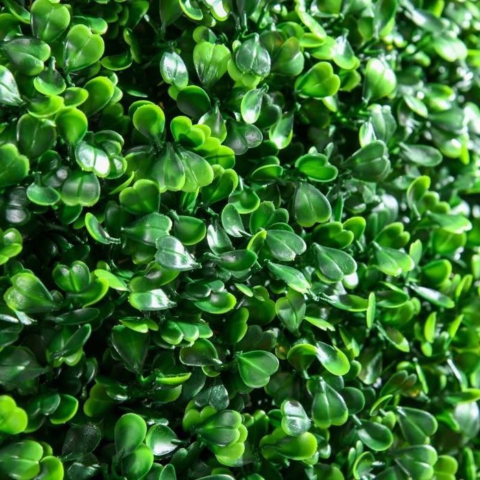 HOMCOM Комплект от 2 чемширови топки, изкуствени растения