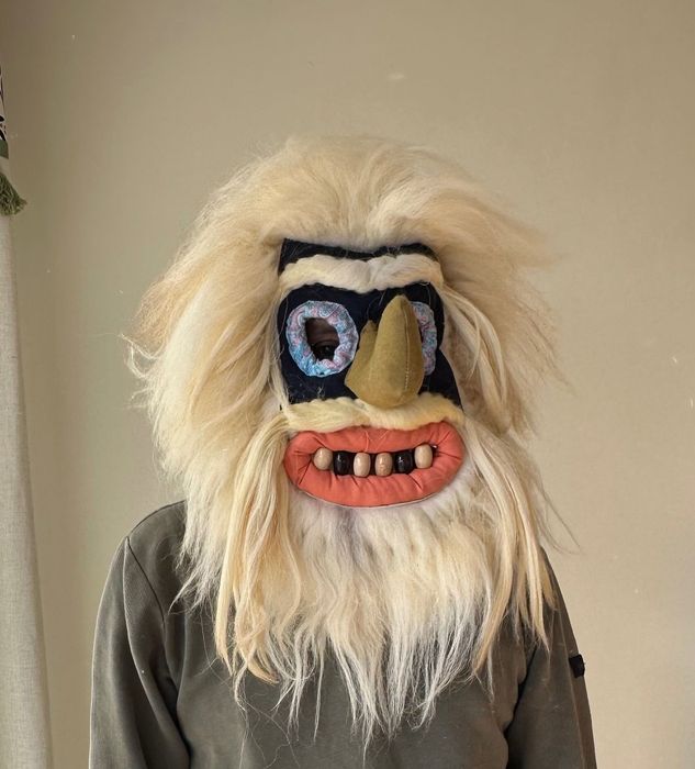 Mască de anul nou/ Mască tradițională de mosneag