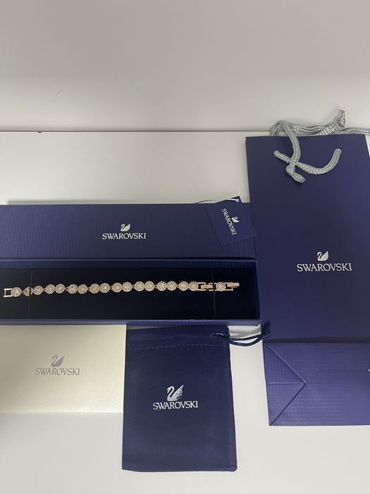 Bratara Swarovski Angelic RoseGold