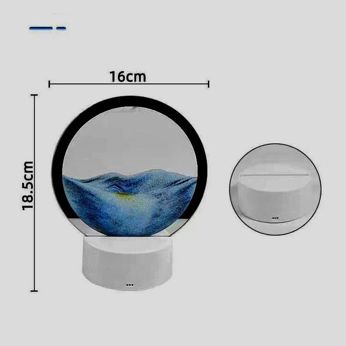 Пясъчна лампа, led sand lamp