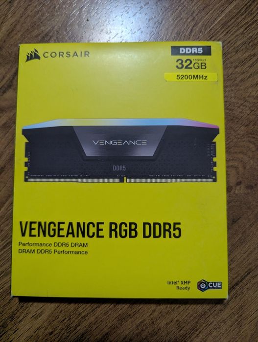 32 GB Ram DDR 5 RGB Corsair