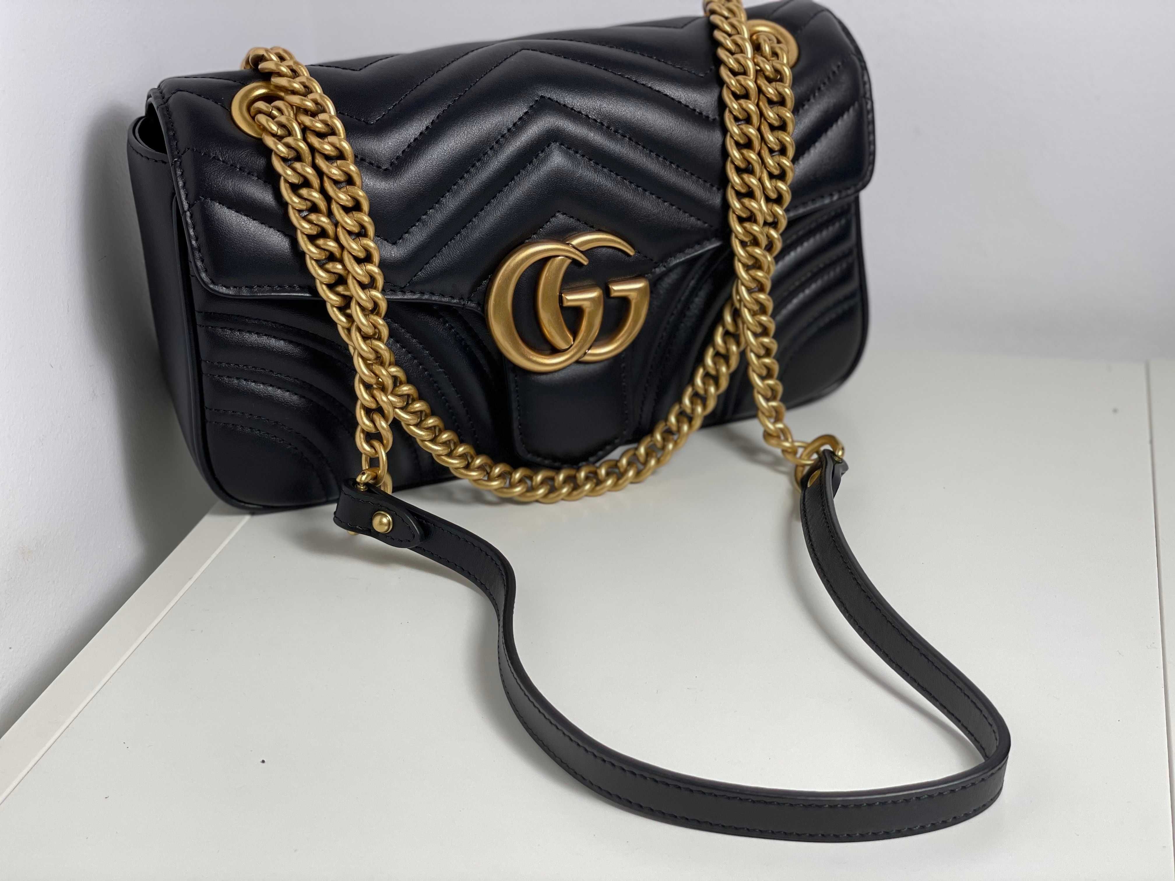 Vand Geanta Gucci Small Marmont AUTENTICA