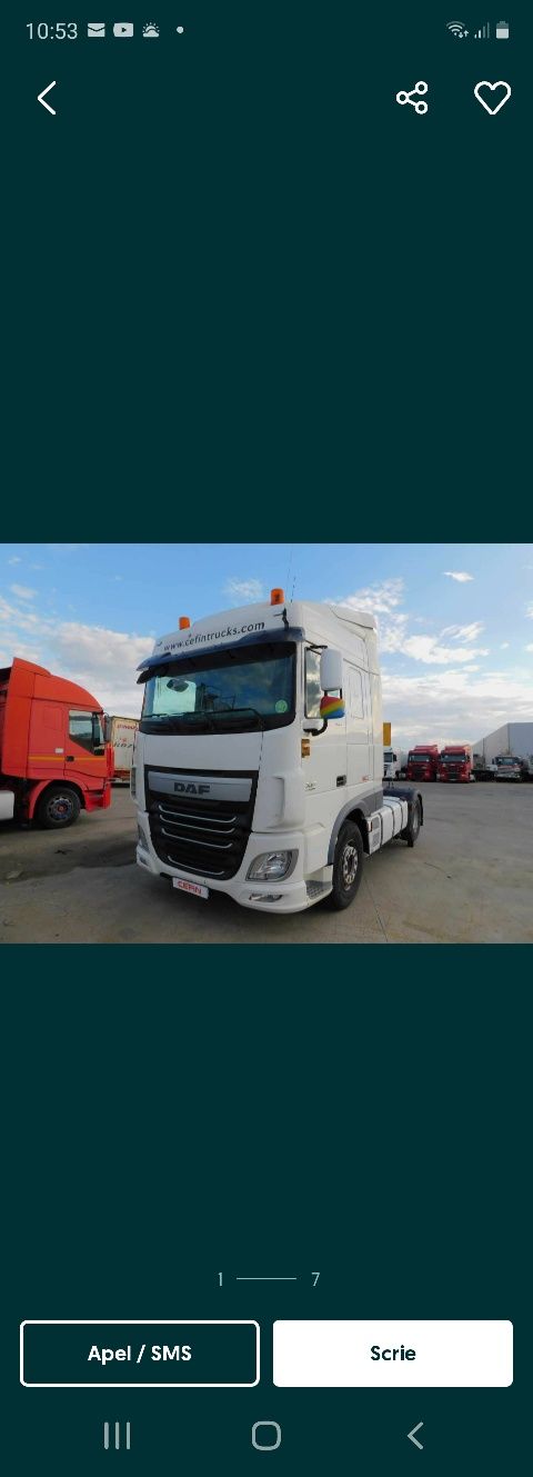 Dezmembrez daf xf 106