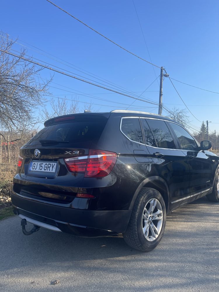 BMW X3 X-DRIVE full dublu panoramic piele maro pe comanda