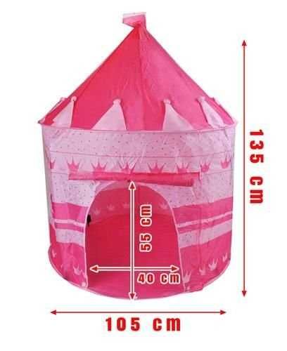 Детска палатка-розова и синя