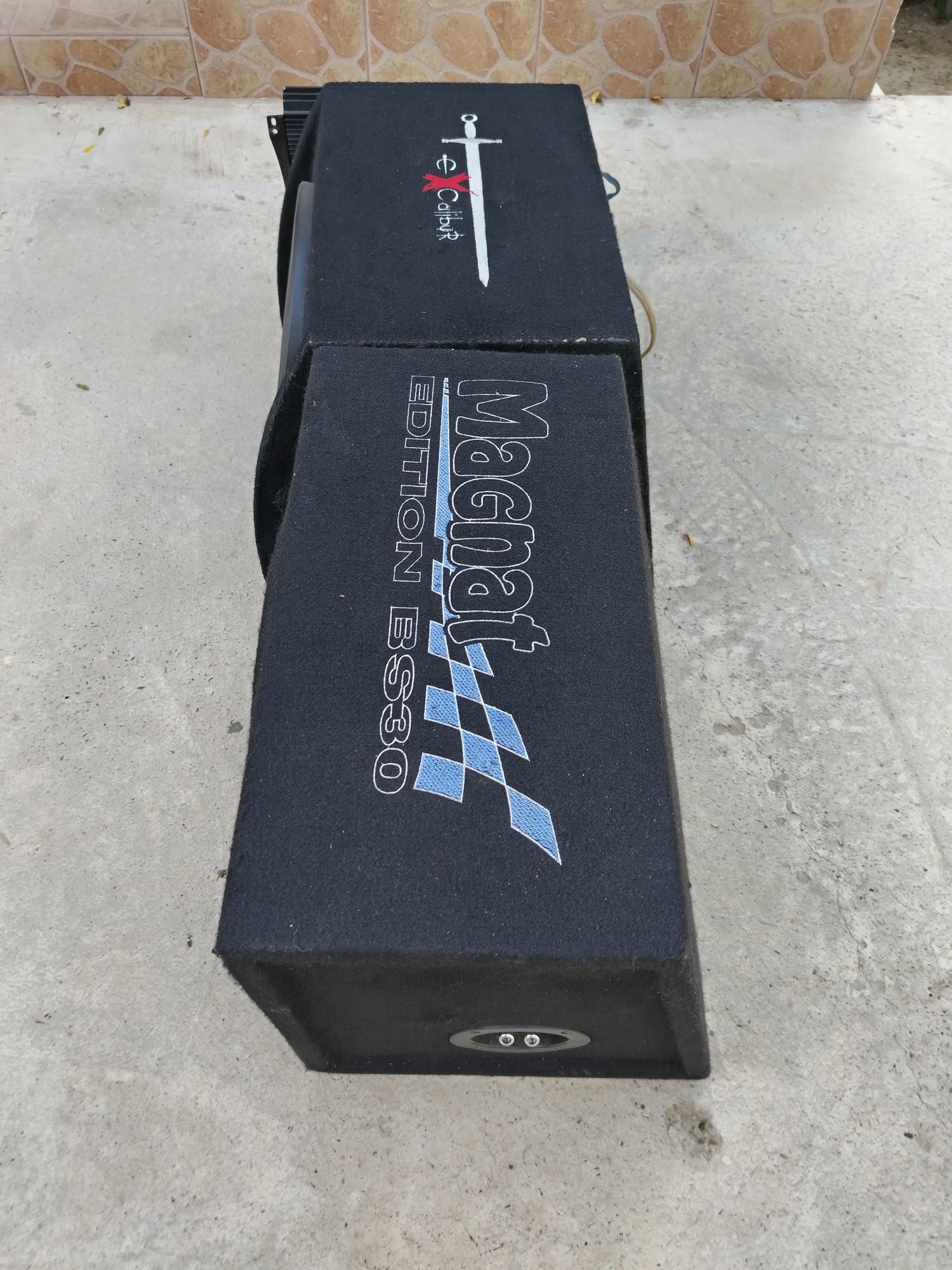 Subwoofer Magnat 800 și Exalibur +stație