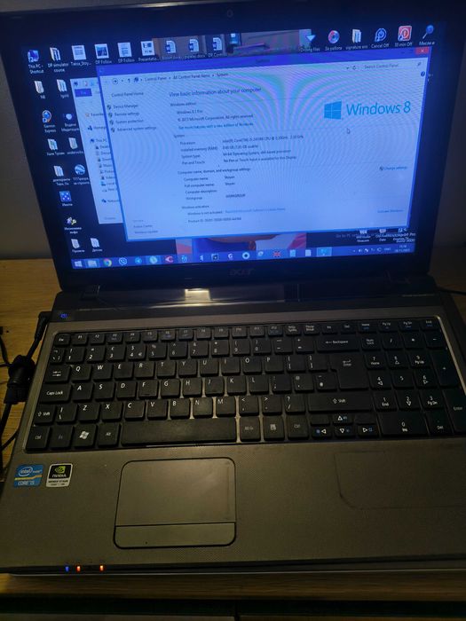 Acer Aspire 5750 (Надграден)