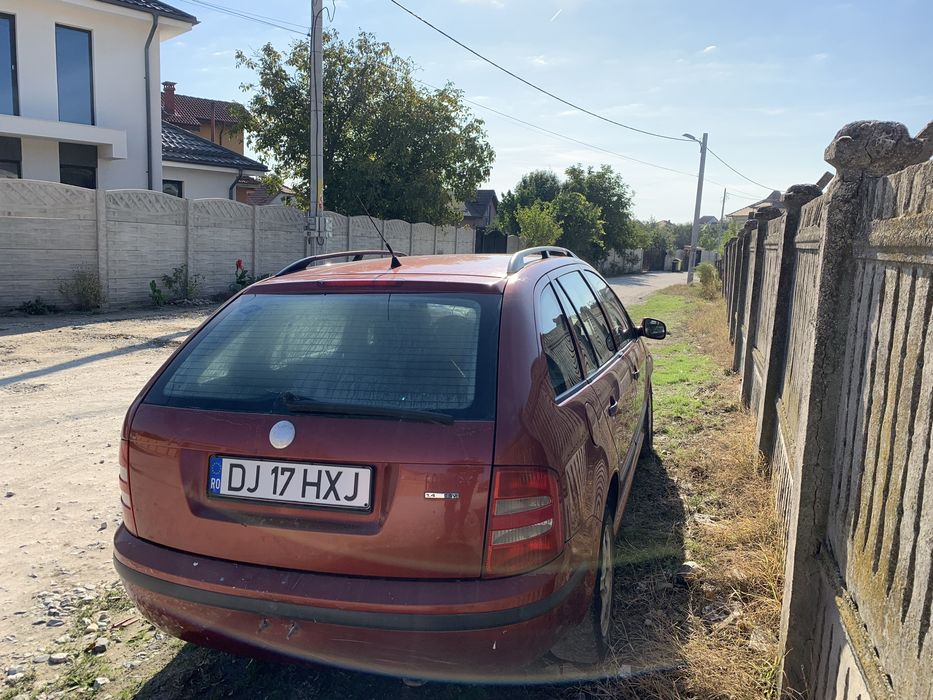 Vand scoda fabia 1.4 benzina +gaz omologat fara acte