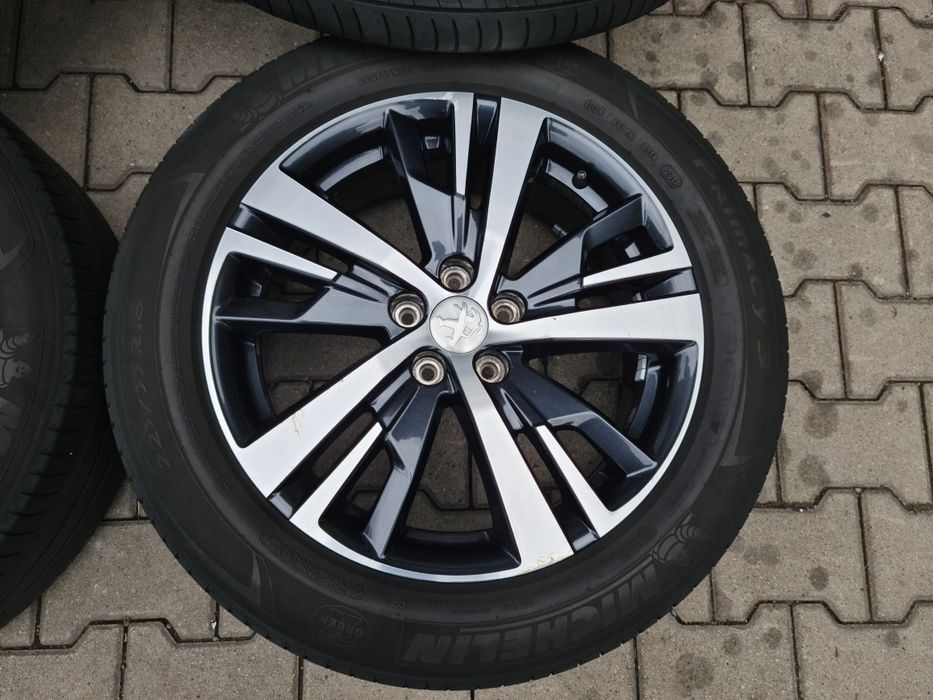 Jante bicolore Peugeot 3008/5008/508/407,18" Citroen C5/Ds7,Ford,Volvo