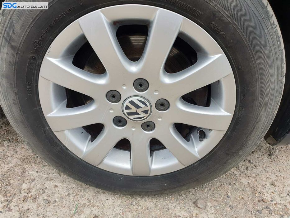 Roata Janta Rezerva Aliaj 195 65 15 R15 5x112 Volkswagen Golf 6 2008 - 2014 sdgjar15xp