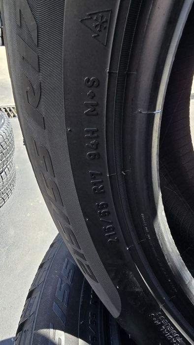 4 anvelope iarnă Pirelli 215/55/17 - transport gratuit
