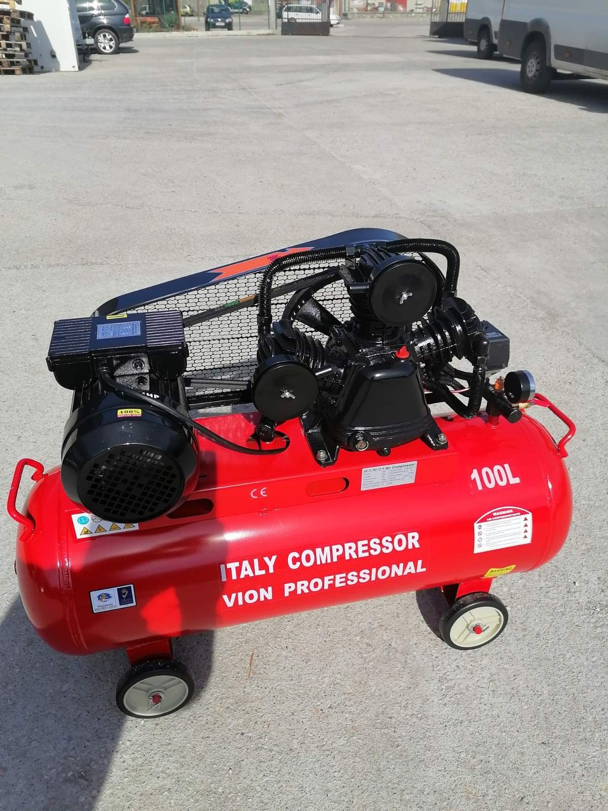 Компресор за въздух Vion Italy compressor 100 литра